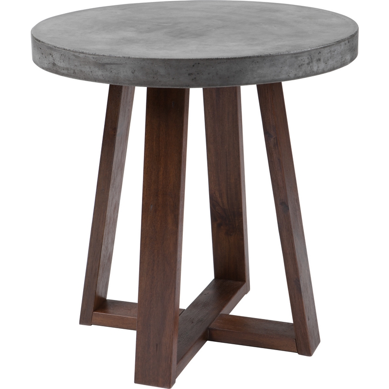 side table concrete top